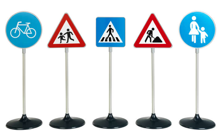 klein Verkehrszeichen Set 2